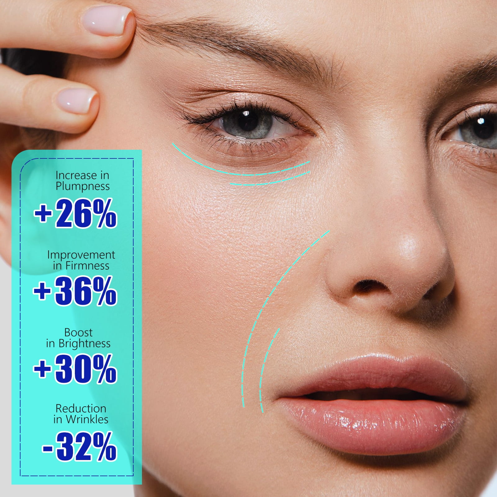 Stem Cell Anti-Aging Ampoule Serum, 2-Pack Hydrating Facial
