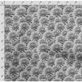 thumbnail image 4 of Soimoi Floral Printed, Poly Canvas Fabric Decor Sewing Fabric By The Yard- 56 Inch WideDecorative Fabric For Curtains Tote bags-Gray, 4 of 5
