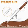 thumbnail image 2 of shiyou-Weed Puller Tool – Lightweight, Durable, Easy Weed & Root Removal with V-Shaped Forks-Garden Tool(13.58In*1.13In), 2 of 4