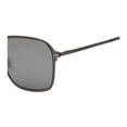 thumbnail image 3 of Hugo Boss Grey Silver Flash Square Men's Sunglasses, 3 of 4
