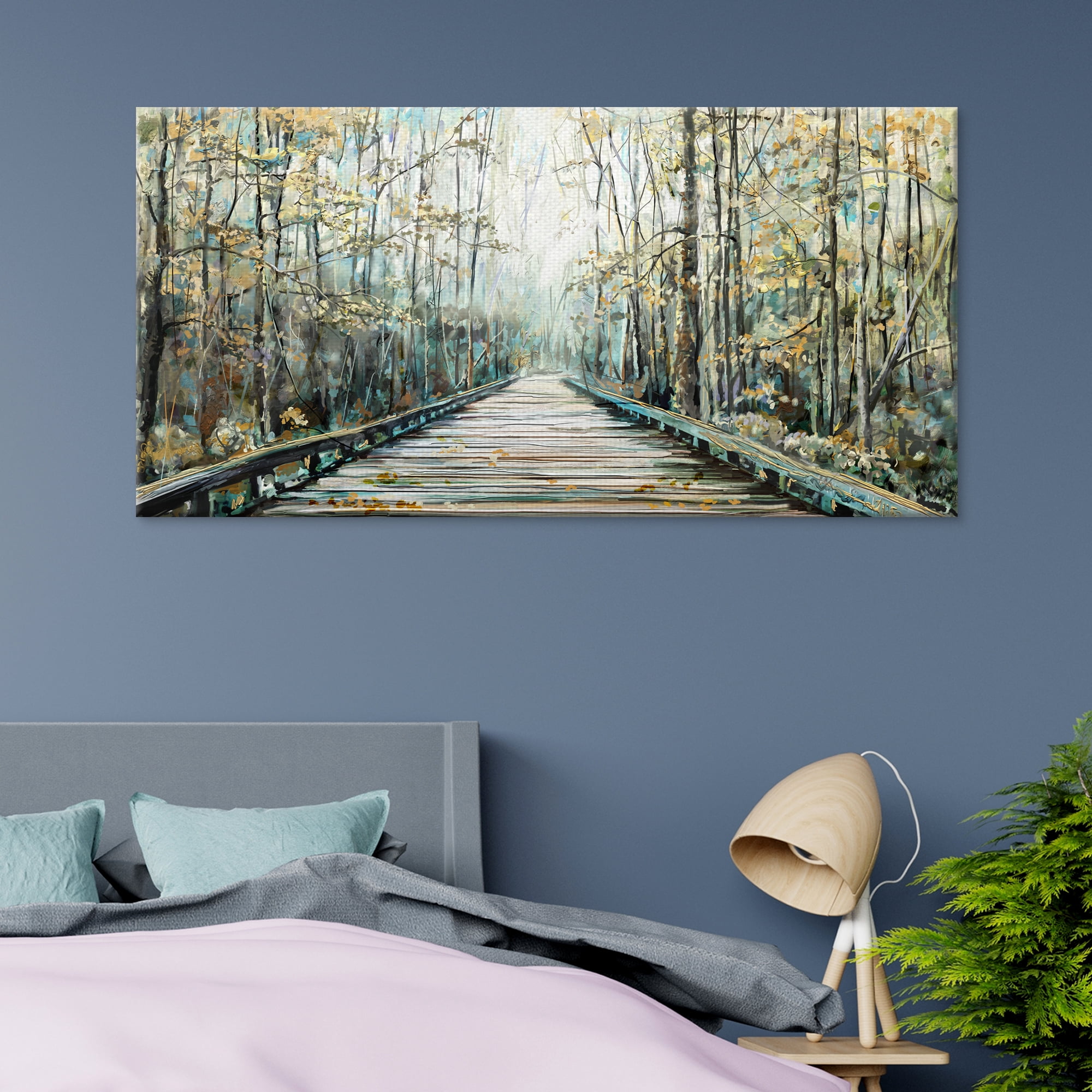 Seasonal Journey by Studio Arts Wrapped Canvas Art Print