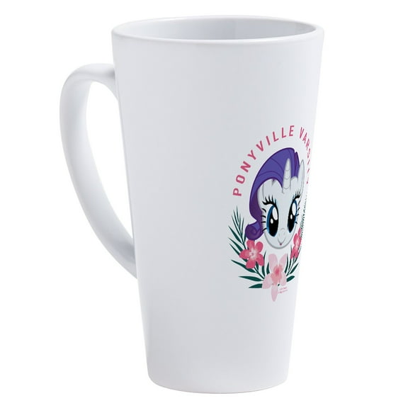 CafePress - My Little Pony Ponyville Varsity - 17 Oz White Ceramic Latte Mug