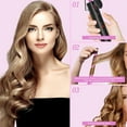 thumbnail image 6 of DAN Technology Small Barrel Ceramic Curling Iron Wand 3/8 inch Pink with Adjustable Temperature High Heat Hair Curling Irons Tiny Curler for Tight Curls Short & Long Hair, 6 of 7