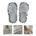 thumbnail image 4 of 1 par de pantuflas de trapeador unisex, pantuflas de trapeador portátiles y lavables, pantuflas de casa, 4 of 6