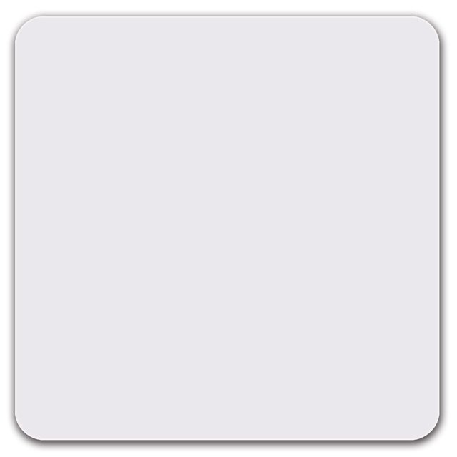 Mouse pad CZDZYMJYHS impermeable antideslizante 23 x 23 cm gris