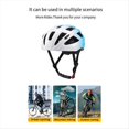 thumbnail image 3 of Casco de Bicicleta para Adultos, Microshell Ligero de Verano, Hombres y Mujeres, Ajuste de Ajuste Sugerido 55-61 cm para Ciclismo Negro, 3 of 5