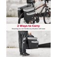 thumbnail image 4 of Bolsa para bicicleta KEMIMOTO, portaequipajes traseros, 34 L, resistentes al agua, 4 of 8