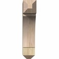 thumbnail image 2 of Ekena Millwork 6"W x 20"D x 28"H Thorton Craftsman Rough Sawn Bracket, Douglas Fir, 2 of 13