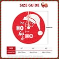 thumbnail image 2 of Sikiie Saying Ho Ho Ho Christmas Tree Skirt, Christmas Tree Decorations, Christmas Decor, Tree Mat Decoration(30-48IN)-48", 2 of 6