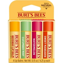 Burt's Bees Lip Balm Pack, 4 ct, 0.15 oz.