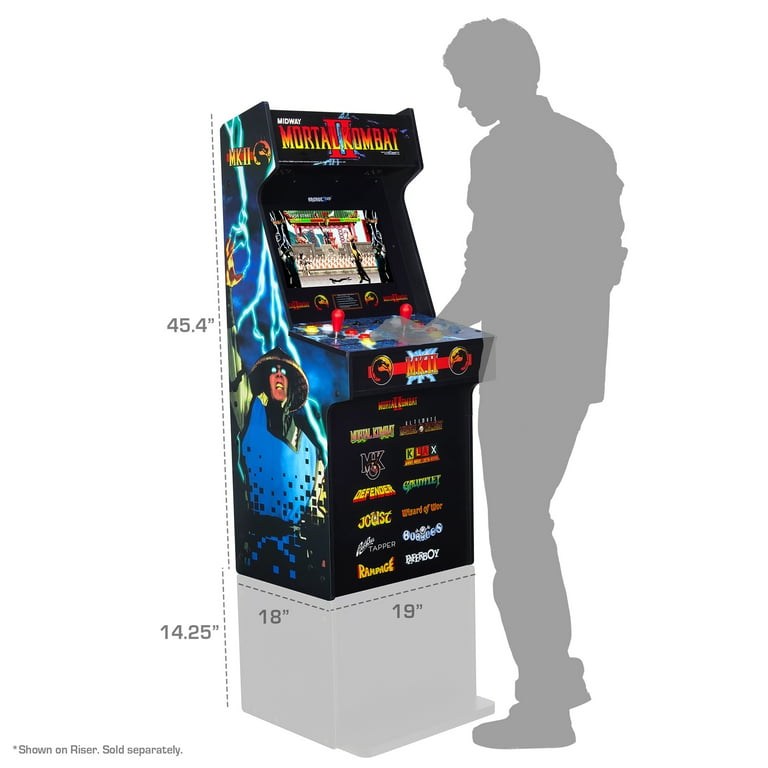 Amazon.com: Arcade1Up Mortal Kombat II Deluxe Arcade Machine