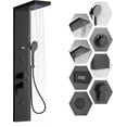 thumbnail image 1 of Shower Head ” High Pressure Rain/Hand Shower Combo with ” Extension Arm Function Hand Shower LeakProof Shower Head with Holder/Shower Hose Height/Angle Adjustable(” Chrome Pla, 1 of 8