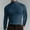 Navy, variant on LYXSSBYX Mens Shirts Long Sleeve Turtleneck Men Casual Fashion Solid Elasticity Turtleneck Long Sleeve Tops Blouse