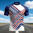 thumbnail image 4 of Yaoyar Men's Cycling Bike Jersey Short Sleeve with 3 Rear Pockets- Moisture Wicking, Breathable, Quick Dry Biking Shirt, 4 of 4