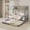 Sliver with Trundle, variant on Twin Over Twin Bunk Bed, Metal Bunk Bed Frame with Built-In Ladder & Full Length Guardrail, Can be Convertible 2 Beds for Teens Adults, No Box Spring Needed, Black