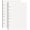 White Lined Paper, variant on 7-Hole A5 Planner Inserts, Lined Refill Paper for A5 Binder Budget Planner Journals Notebook, 7 Ring Loose Leaf Lined Paper, 300 Pages, 5.6" x 8.3", White