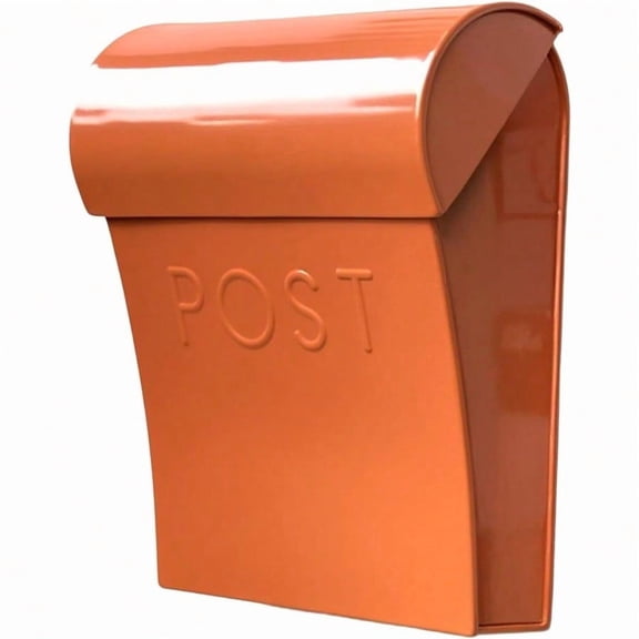 Wall Mount Mailboxes For Outside 11x4.5x12.5 In Terracotta Mail Boxes For House Outside Waterproof Mailbox VickiStyle Mail Box