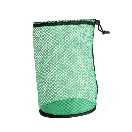 DimyFew Durable Golf Ball Storage Bag Mesh Net Pouch Table Tennis Bag with Drawstring L