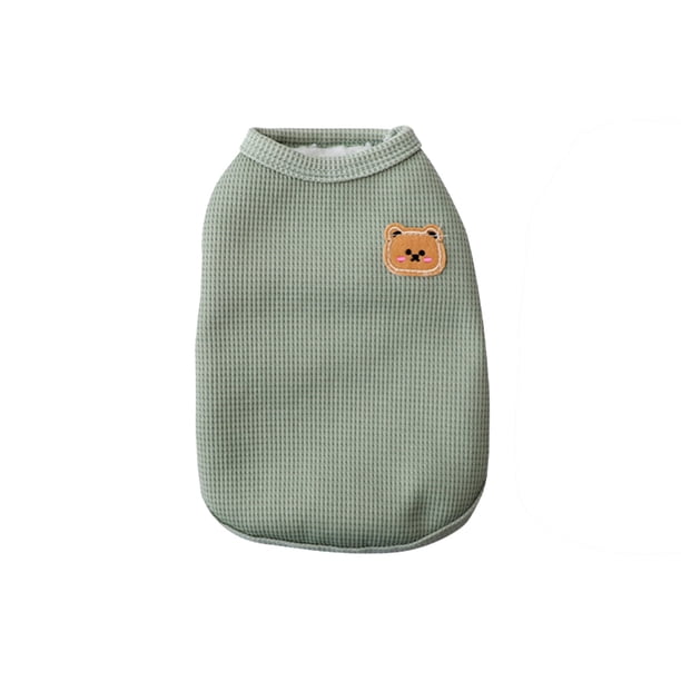 Chaleco de forro polar para perros - Tejido suave y transpirable, diseño sin mangas, múltiples tallas para perros pequeños/medianos, comodidad para todas las estaciones