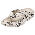 thumbnail image 1 of RotHome Womens Orthopedic Arch Support Sandals Flip Flops Plantar Fasciitis Soft Wedge Thong Platform Recovery Flipflops Slip On Walking Lightweight Summer Beach Dressy Shoes, 1 of 5
