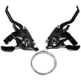 thumbnail image 1 of Bike Shifter, 3 X 7 Bike Shifters, 7 Speed ​​Mtb Shift Lever With Brake Cable, Gear Indicator For Ef51 Set, Mountain Bike, Racing Bike, 1 of 5