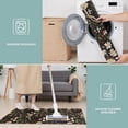 thumbnail image 6 of Brown Mushroom Daisy Dark Pattern Kitchen Rugs Sets Of 3,Kitchen Runner Rugs Non Skid Washable,Decorative Kitchen Floor Mats for Kitchen,Sink,Laundry,17"x30"+ 17"x47" + 17"x59", 6 of 6