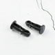 thumbnail image 3 of 3 Pairs Hinge Bolts Hinge Pins For Trash Can Lid Bins To Fit 240/120/100/60l Outdoor Dustbins, 65mm X 18mm, Black Plastic, 3 of 5