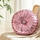 thumbnail image 5 of Almohada redonda de tela con forma de calabaza, paquete de 1, para sofá, mesita de noche o ventana, suave y afelpada, ideal para sala de estar, dormitorio o dormitorio., 5 of 8