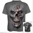 thumbnail image 1 of Skull Horreur Impression 3D Homme Décontracté T-Shirt à Manches Courtes Col Rond T-Shirt Graphique Haut, 1 of 3