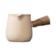 thumbnail image 1 of Tetera de cerámica con mango largo Teteras de porcelana Tetera Hervidor duradero para Beige Ancho, 1 of 9