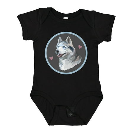 

Inktastic Siberian Husky Dog Gift Baby Boy or Baby Girl Bodysuit