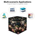 thumbnail image 2 of Koala Foldable Toy Box with Handle, 10.8"x10.5"x10.6", Large Capacity Storage Baskets for Clothes Storage Cubes, 2 of 6
