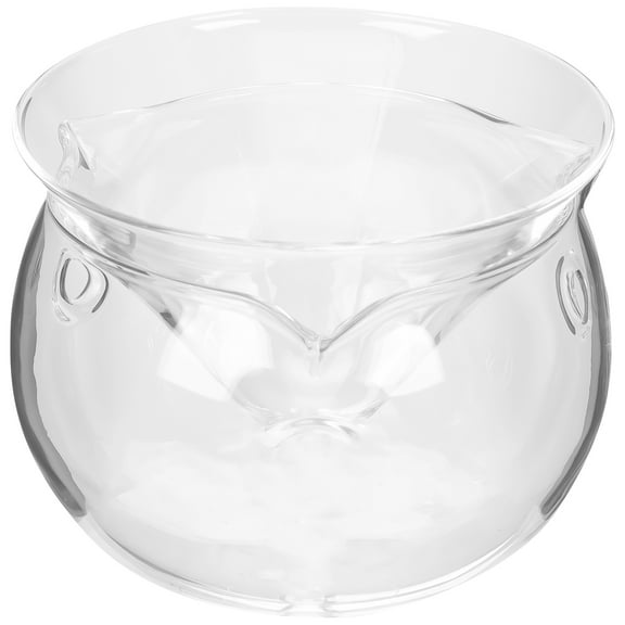 HEMOTON  Ice Chiller Dish Glass Bowl Set Chilled Food Container