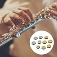 thumbnail image 3 of MasteelfCA 10Pcs Flute Musical Instruments Sound Hole Plugs Wind Music Repairable Parts, 3 of 7