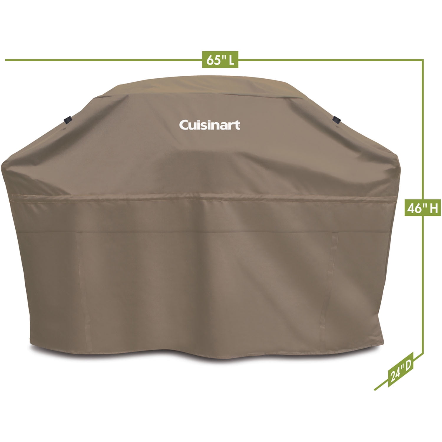 Cuisinart 65-In. Heavy-Duty Rectangular Grill Cover in Tan
