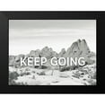 thumbnail image 2 of Braun Studio 14x12 Black Modern Framed Museum Art Print Titled - Keep Going, 2 of 5