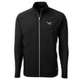 thumbnail image 2 of Men's Cutter & Buck  Black Philadelphia Eagles Gridiron Classics Big & Tall Adapt Eco Knit Hybrid Recycled Full-Zip, 2 of 3
