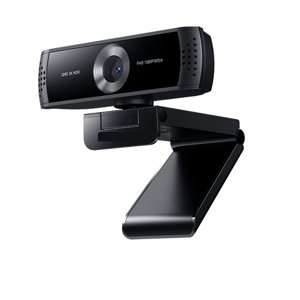Webcam HDR 2K Webcam Ordinateur d'affaires Autofocus Caméra 1080P 60FPS Avec Dual Noise Canceling Mics pour la vidéoconférence