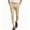 Khaki, variant on GINGTTO Mens Dress Pants Slim Fit Stretch Flat Front Chino | Super Stretchy,Wrinkle Resistant,Suitable for Business,Weddings,Golf,Dates and Casual