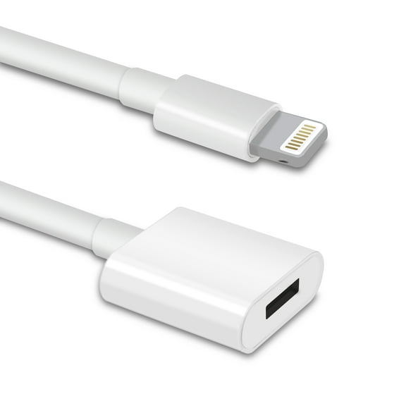 TechMatte Flexible Charging Adapter Cable for iPad Pro and Apple Pencil (3')