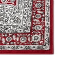thumbnail image 4 of Home Dynamix Tremont Magnolia Traditional Medallion Area Rug, Red/Grey, 5'2"x7'2", 4 of 6
