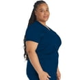 thumbnail image 7 of Dickies Balance Scrubs Top For Women V-Neck With Rib Knit Panels DK870, 7 of 7