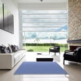 thumbnail image 7 of Ahgly Company Machine Washable Indoor Rectangle Transitional Sky Blue Area Rugs, 5' x 7', 7 of 7