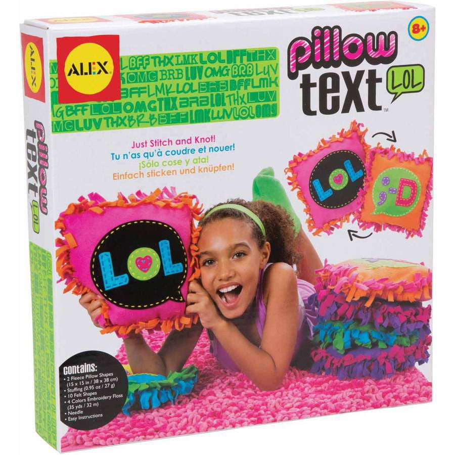 ALEX Toys Craft Pillow Text LOL