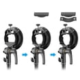 thumbnail image 2 of Godox Diffuseur de Softbox 80 * 80cm/31 * 31 Pouces Grille Intérieure avec Support Type Bowens Sac de Transport pour Flash Speedlite Compatible avec Godox AD200Pro/V1 series/TT350 series/V860II Series, 2 of 7