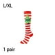 thumbnail image 3 of Minnieouse 1 par de calcetines de estilo navideño para hombres y mujeres, bonitos calcetines deportivos a la moda, calcetines hasta la rodilla antifatiga, Accesorios de calzado tipo 7 L/XL Minnieouse AP012322-08, 3 of 6