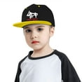 thumbnail image 6 of Lil Baby 4pf Kid'S Cartoon Baseball Cap,Adjustable Hip Hop Hat Flat Brim, Breathable Sun Hat For Boys Girls Yellow, 6 of 7