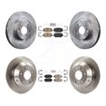 thumbnail image 1 of Transit Auto Front Rear Ceramic Pads and Disc Brake Rotors Kit for Car Kia Sorento Hyundai Santa Fe Sport K8A-102591, 1 of 11