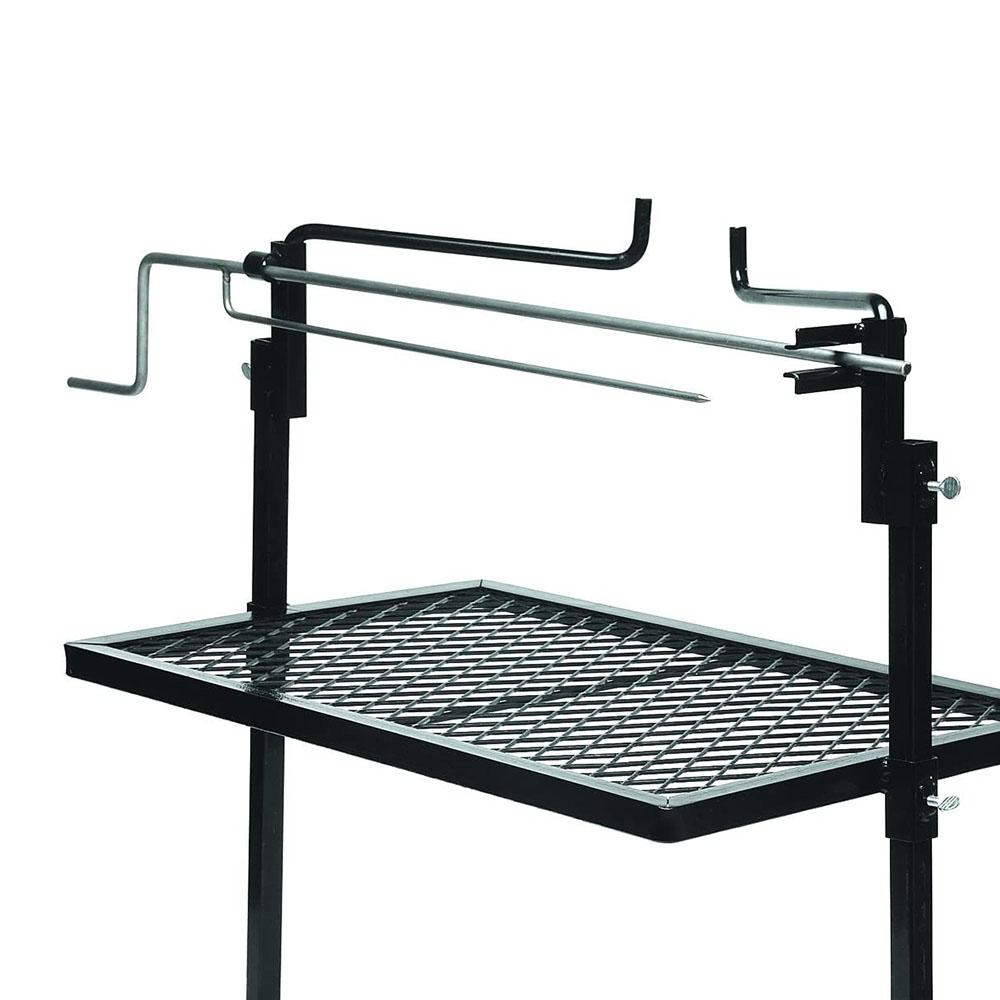 Texsport Stainless Steel Outdoor Campfire Rotisserie Grill Rack and Spit - image 5 of 5