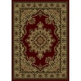thumbnail image 1 of Radici 1191-2211-BURGUNDY Castello Rectangular Burgundy Traditional Italy Area Rug- 5 ft. 5 in. W x 7 ft. 7 in. H, 1 of 1